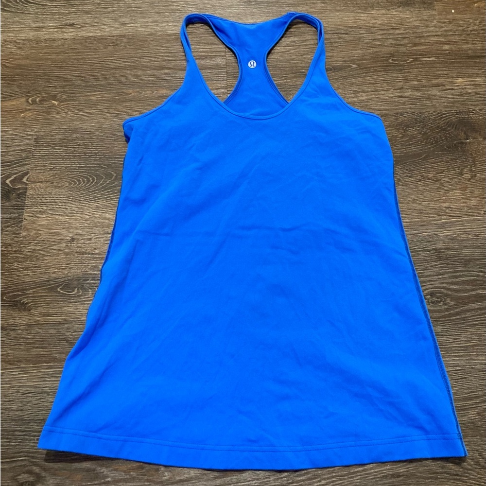 lululemon athletica Racerback Tank Top in Bright Blue